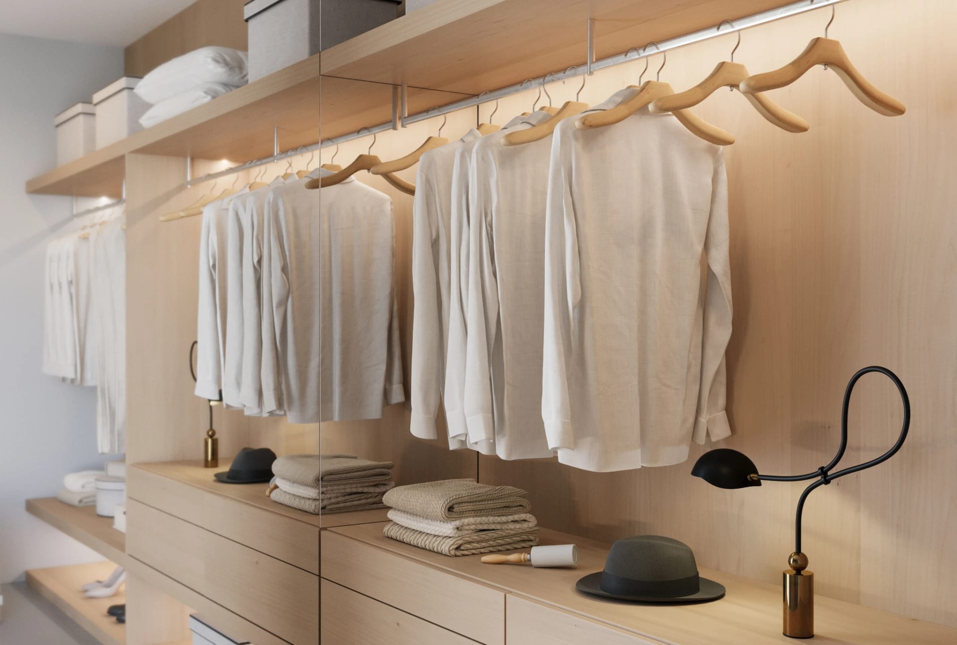 Tailored wardrobes — Mira Living luxury interior
